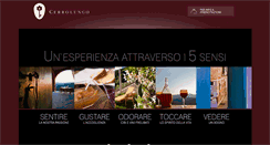Desktop Screenshot of cerrolungo.it